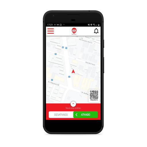 Android application Urb99 Motorista screenshort