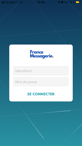 Android application Portail Diffuseurs screenshort