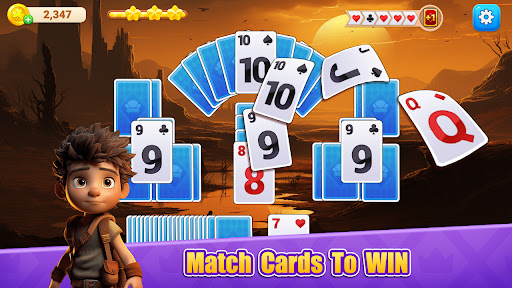 TriPeaks Solitaire Primitive Screen 3