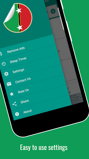 Android application St. Kitts Radio screenshort