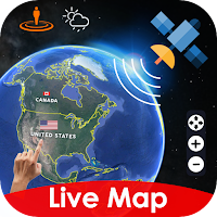 Live Earth Map View - Вид со спутника & World Map