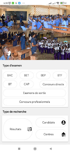 Android application publiTECH screenshort