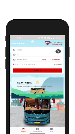 Manish Travels Screen 2