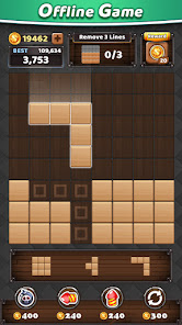 Block Puzzle King : Wood Block apkpoly screenshots 16