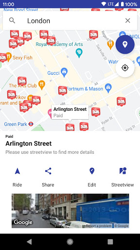 UK Motorcycle Parking Screen 2