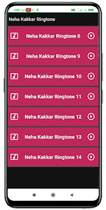 Neha Kakkar Ringtone