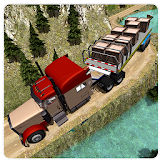 Trailer Truck Off Road Driving icon