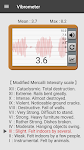 screenshot of Vibration Meter