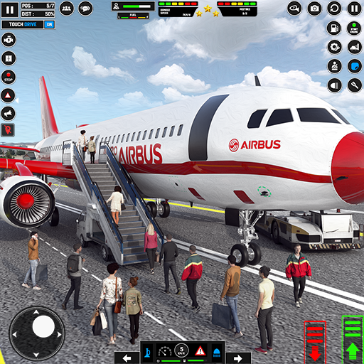 Flight Simulator Airplane Game logo