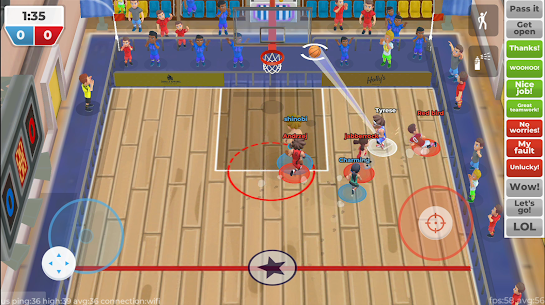 Basketball Rift MOD APK: Multiplayer (Unlimited Cash/Gold) 3