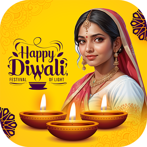 Mutlu Diwali Fotoğraf Çerçeves Windows'ta İndir