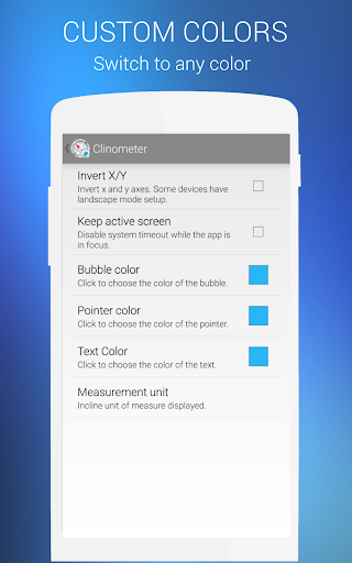 Clinometer - Bubble Level