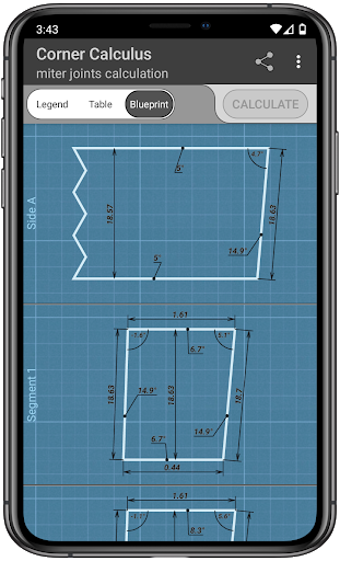Corner Сalculus Screen 2