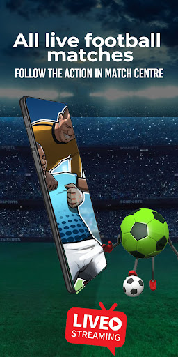 Football live tv and score app Screen 2