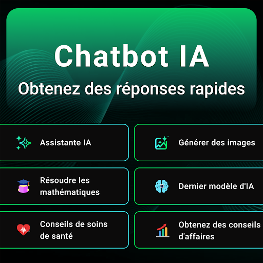 Aperçu de l'application