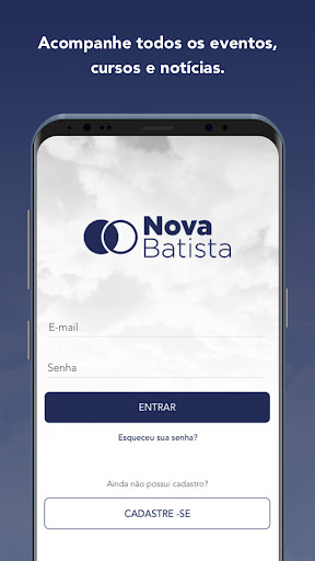 Android application IGREJA NOVA BATISTA TATUAPÉ screenshort