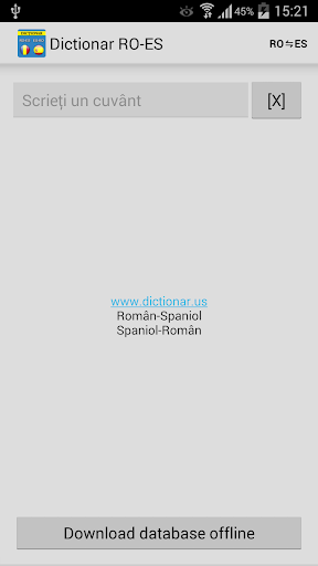 Dictionar Spaniol Roman