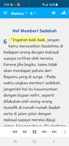 Bahasa Indonesian Bible Screen 2