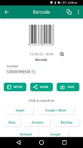 Quét mã vạch: Mã QR & Barcode