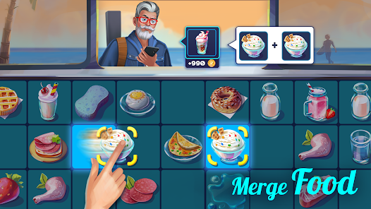 Cafe Rescue - Merge 1.6.10 APK + Mod (Unlimited money) for Android