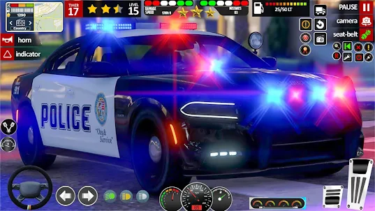 Trò chơi siêu xe cảnh sát Sim
