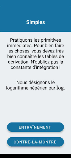 Aperçu de l'application