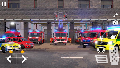 Police Car Ambulance Firetruck Screen 2