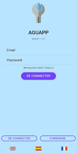 Android application Aguapp screenshort