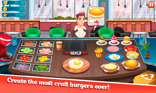 Burger Shop Restaurant Chef