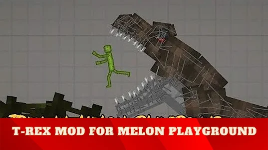 T-Rex Mod For Melon Playground