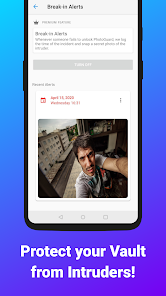 Captura de Pantalla 2 PhotoGuard Bóveda Bloqueo Foto android