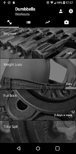 Dumbbell Home Workout MOD APK 4.06 (Premium Unlocked) 4