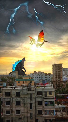 Battle Godzilla Wallpaper