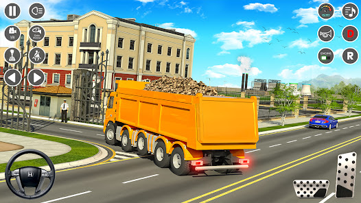 Cargo Truck 3D Euro Truck Game  screenshots 4