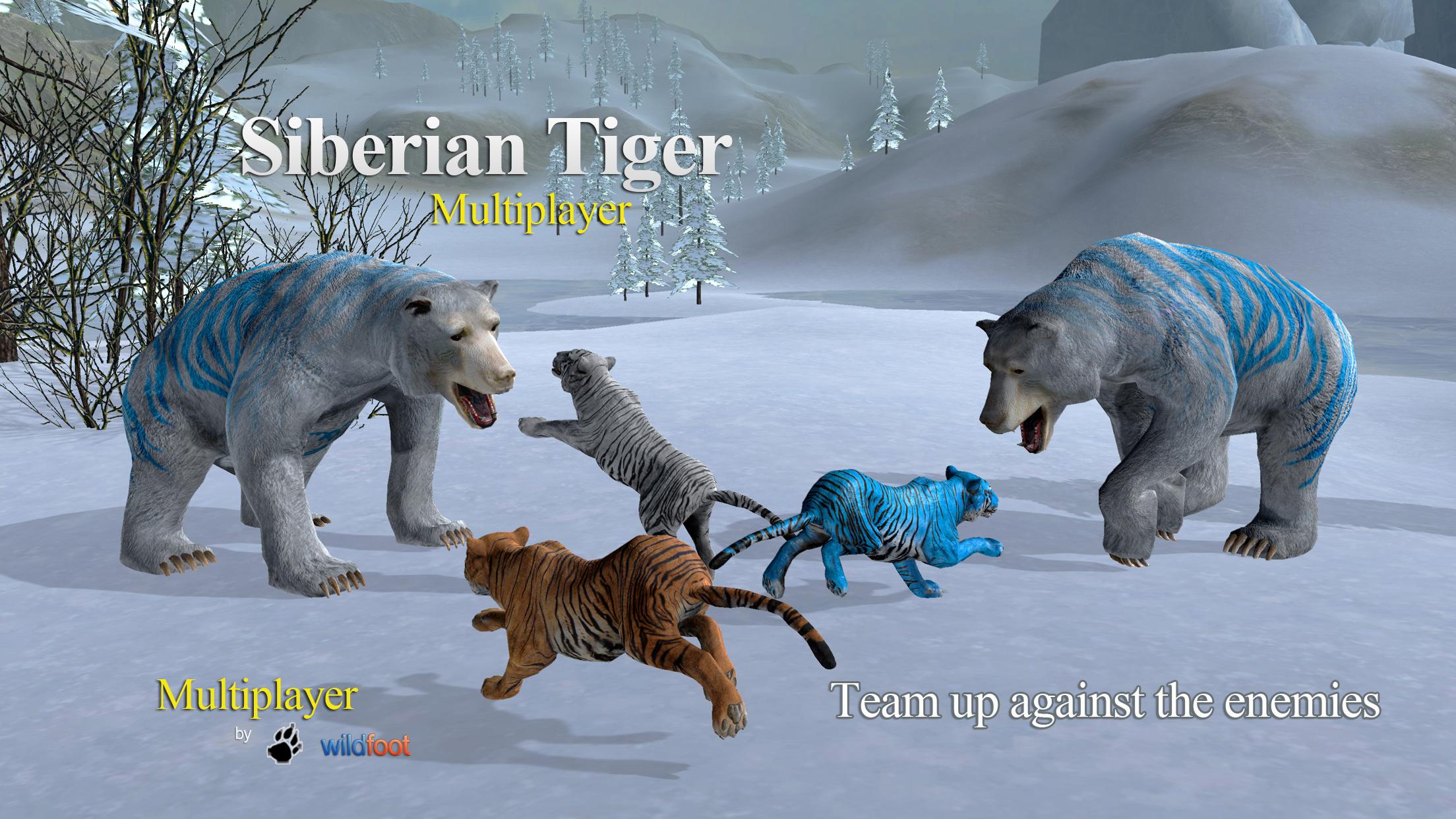 Android application Tiger Multiplayer - Siberia screenshort