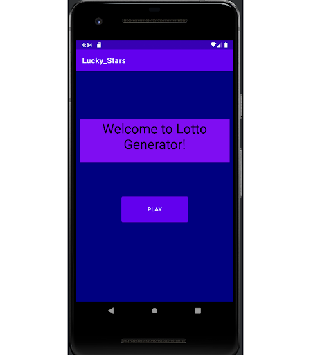 Android application Lucky Stars screenshort