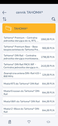 Cennik Somfy Screen 3