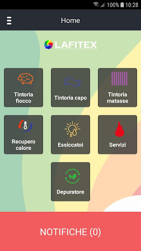 Android application Lafitex screenshort
