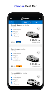 Car Rental: RentalCars 24h app 1