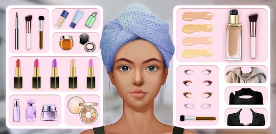 DIY Makeup :العاب تلبيس بنات