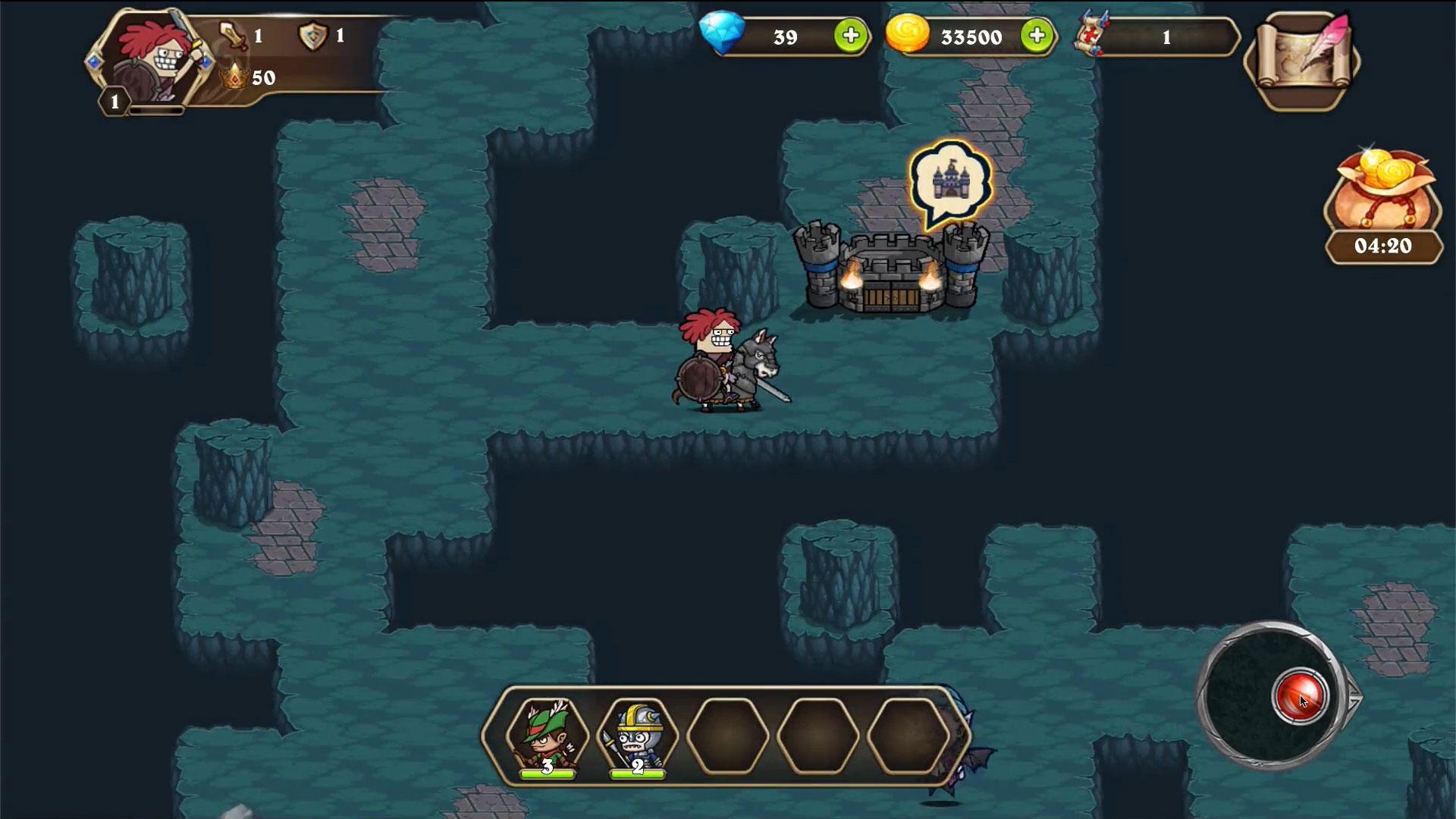 Android application Clumsy Knight 2 screenshort