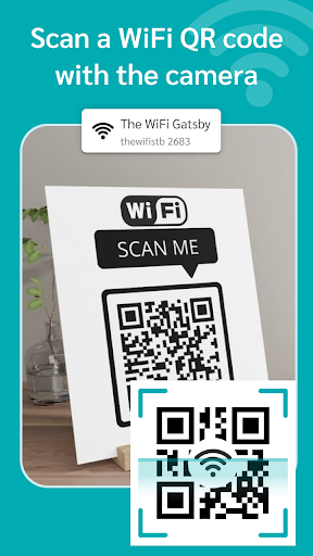 WiFi QR Scan QR Password Scan
