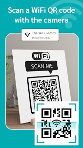WiFi QR Scan: QR Password Scan