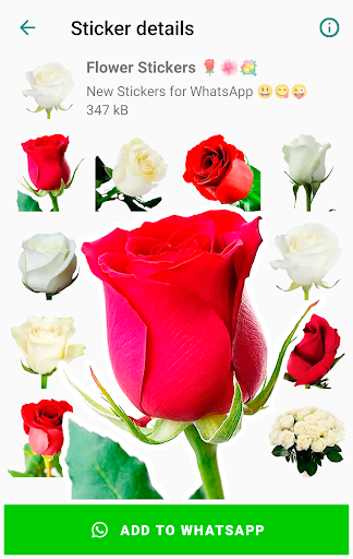 Romantic Love stickers for WA Screen 3