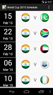 WorldCup 2015 Schedule OFFLINE to be updated 2019(圖5)-速報App