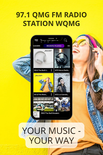 Android application 97.1 QMG Fm Radio Station WQMG screenshort