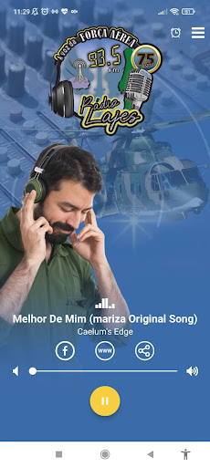 Android application Rádio Lajes screenshort