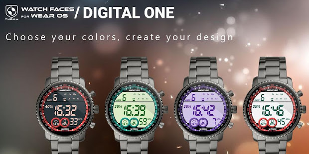 Digital One Watch Face v1.21.09.0119 APK Paid APK SAP