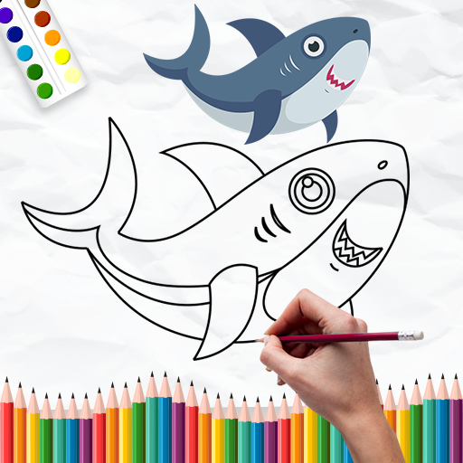COMO DESENHAR PAPER TUBARÃO DO TIKTOK, How to draw Paper Shark