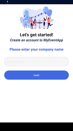 MyEventApp Screen 2